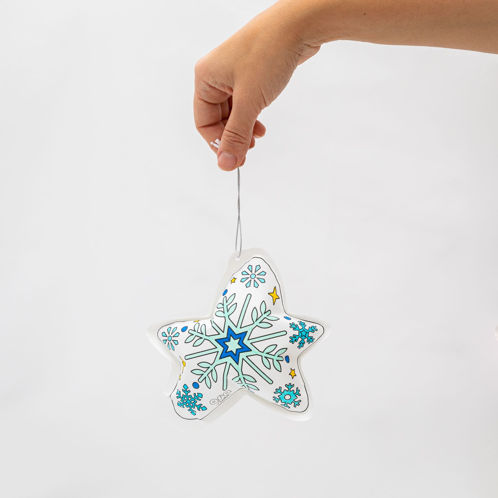 Tres inflables (Árbol + Santa + Estrella) y 3 cordones para colgar del árbol - Imagen 3