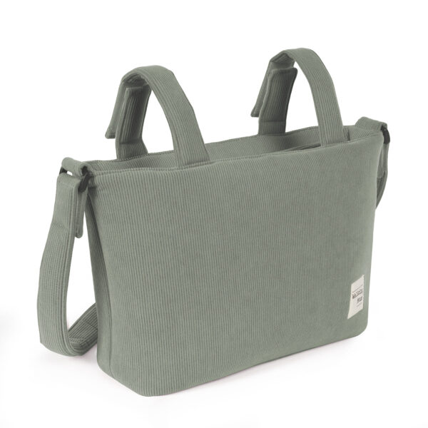 Bolsa Canastilla Pana Gala Mint - Imagen 3