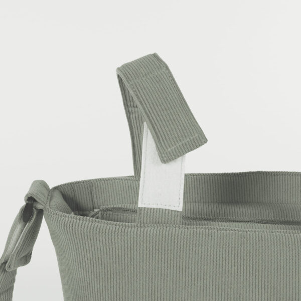 Bolsa Canastilla Pana Gala Mint - Imagen 4