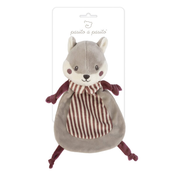 Doudou Ardilla Cherry Rayas - Imagen 3
