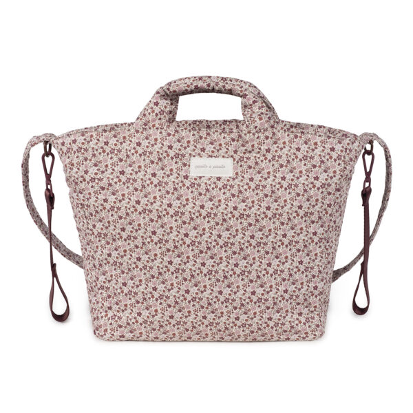 Bolsa Canastilla Cherry Flores - Imagen 2