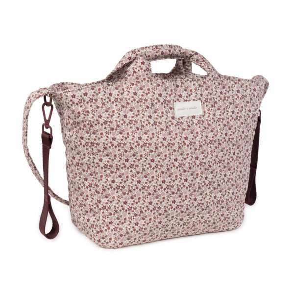 Bolsa Canastilla Cherry Flores - Imagen 3