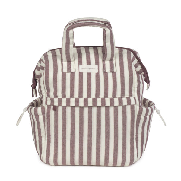 Mochila Cherry Rayas