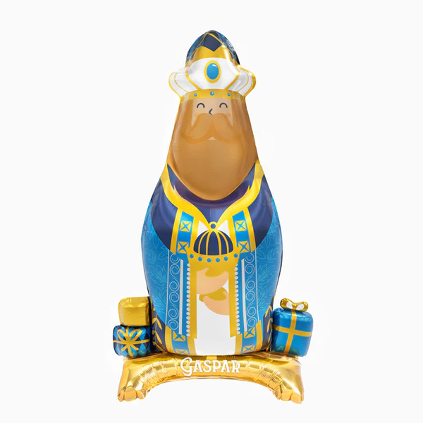 Set Globos con Base Foil Reyes Magos (Sin Helio) - Imagen 5