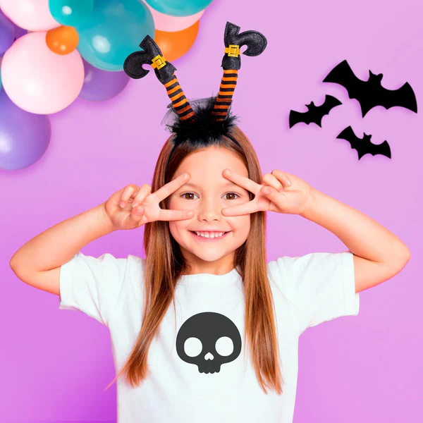 Diadema Halloween Botas Bruja Naranja - Imagen 3