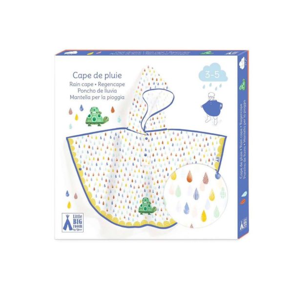Poncho de lluvia Tortuga Djeco - Imagen 2