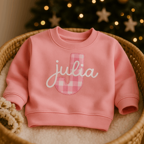 Sudadera Personalizada Letra Bebé - Imagen 4
