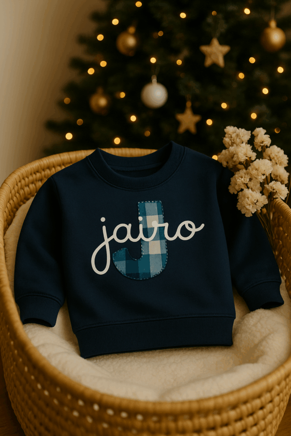 Sudadera Personalizada Letra Bebé - Imagen 3