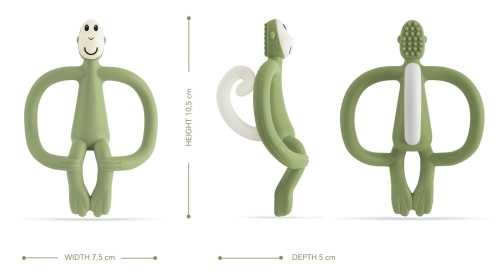 Mordedor Matchstick Monkey Olive - Imagen 4