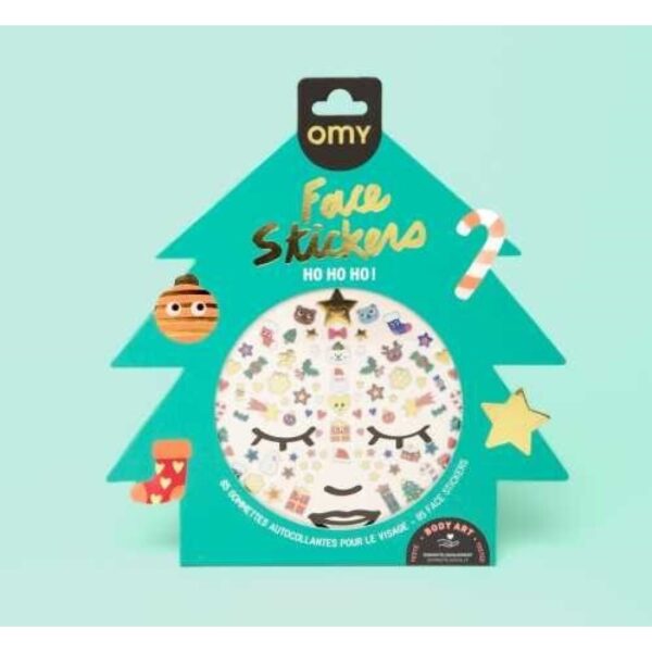 Pegatinas Omy para Cara Ho Ho Ho