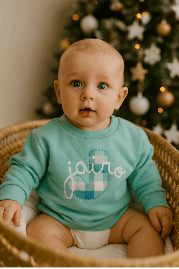 Sudadera Personalizada Letra Bebé