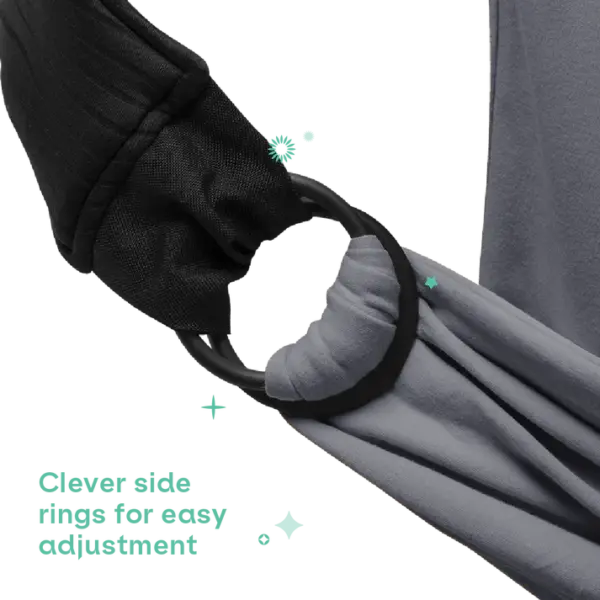 Fular portabebés Koala Cuddle Band 2 Dark Grey - Imagen 3