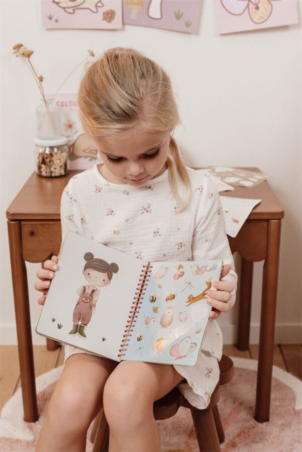 Libro Viste a Rosa Fairy Garden Little Dutch - Imagen 4