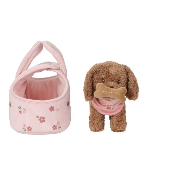 Perrito Peluche Jackie con bolsa Little Dutch - Imagen 4