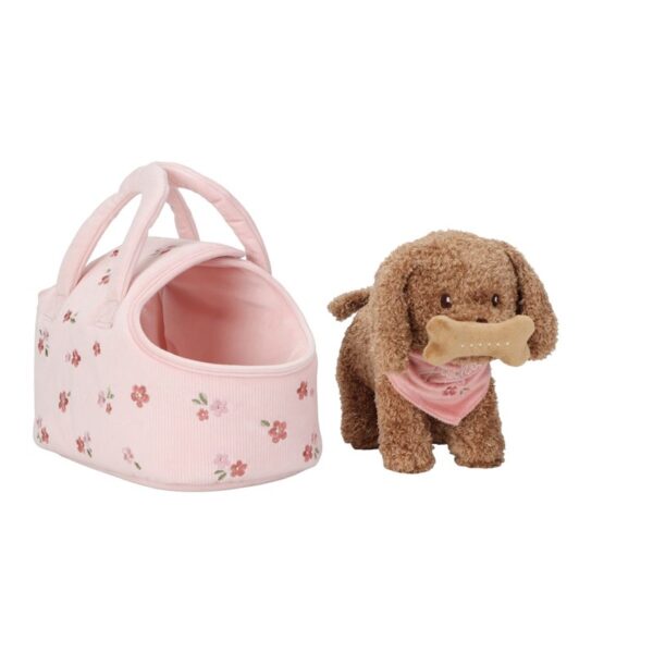 Perrito Peluche Jackie con bolsa Little Dutch - Imagen 5