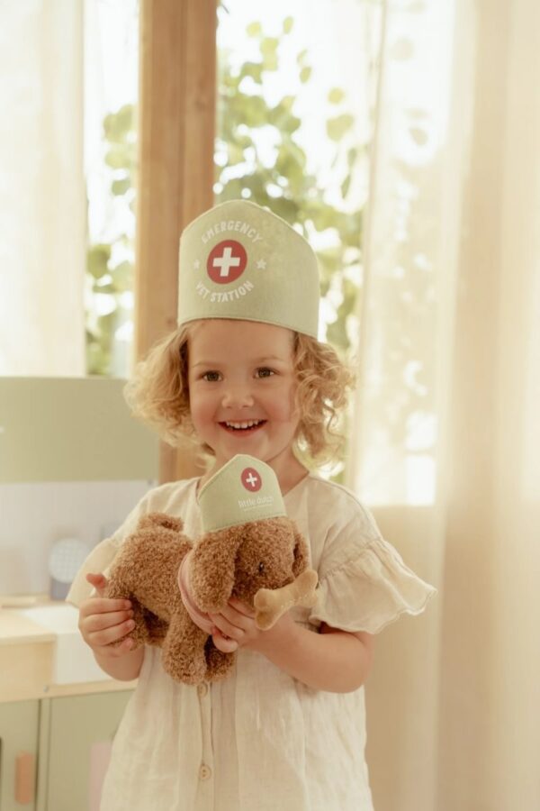 Perrito Peluche Jackie con bolsa Little Dutch - Imagen 12