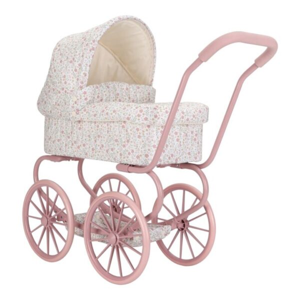 Carrito para Muñecas de Metal Flores Little Dutch