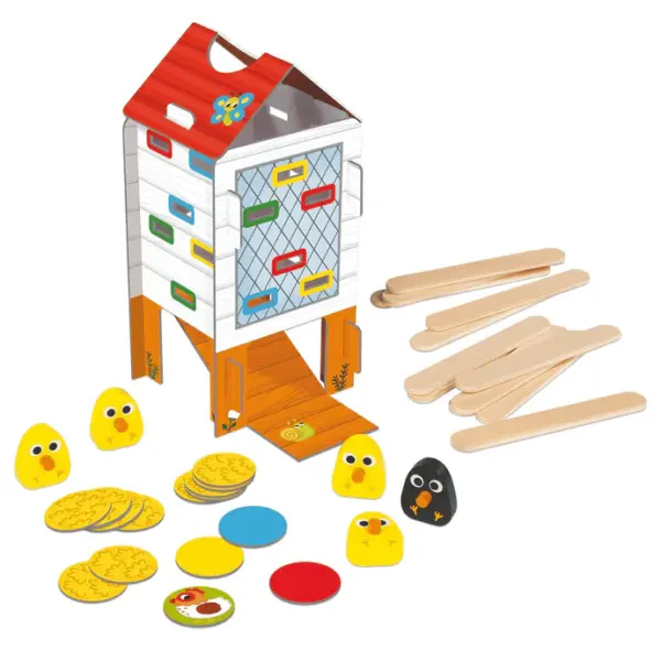 Juego De Mesa Infantil Happy Chicken