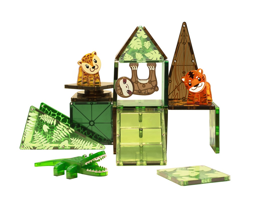 MAGNA-T Jungle Animals Set 25pcs - Imagen 3
