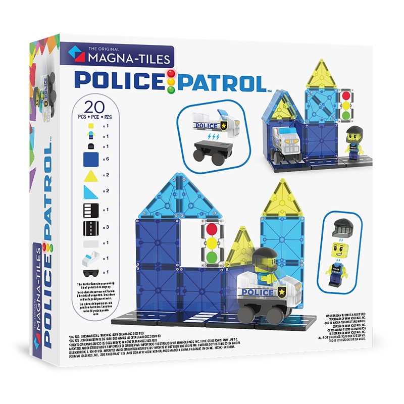 MAGNA-T Police Patrol™ Set 20 pcs - Imagen 2