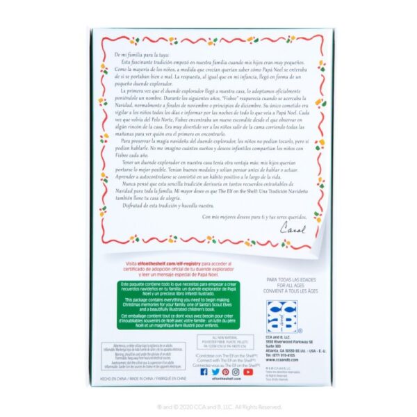 The Elf On The Shelf Cuento y Muñeco Elfo Niño - Imagen 5
