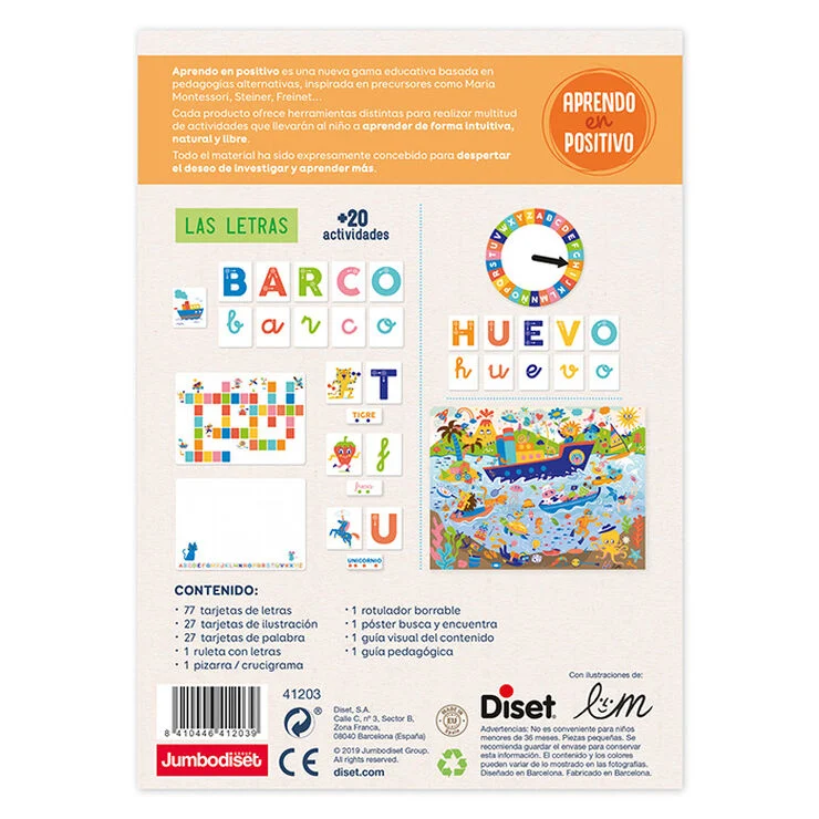Aprendo en positivo - Las letras - Imagen 2