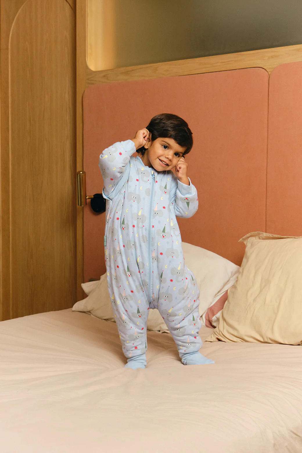 Pijama manta con mangas y calcetines antideslizantes - Animal Party - TOG 2.5 - Imagen 5