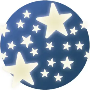 Stickers Fosforescentes Estrella