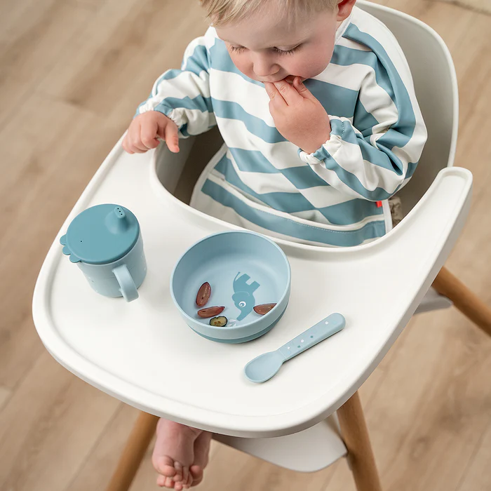 Foodie Taza con Asas Happy Dots Azul Done by Deer - Imagen 3