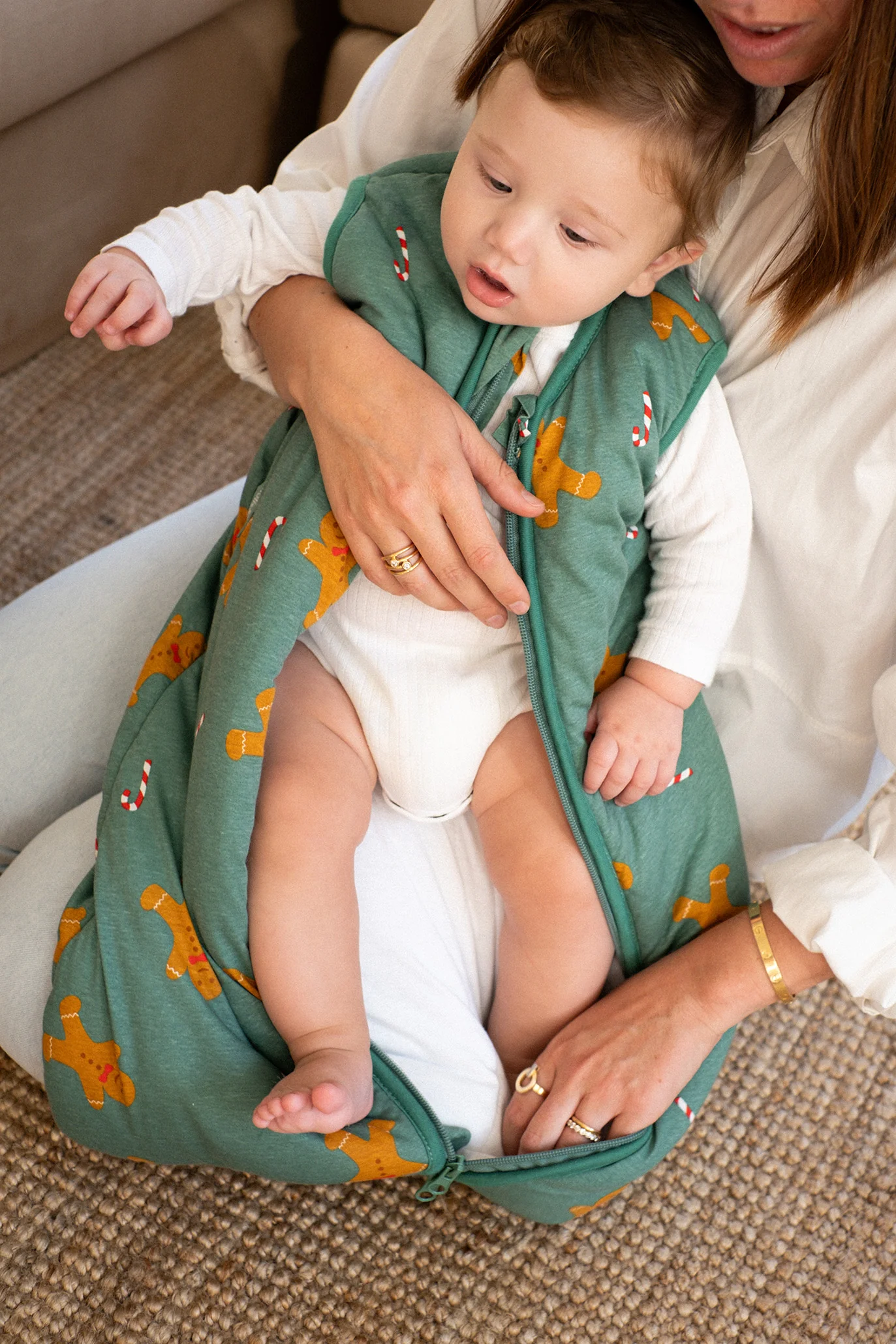 Saco de dormir bebé - Gingerbread - TOG 2.5 - Imagen 4