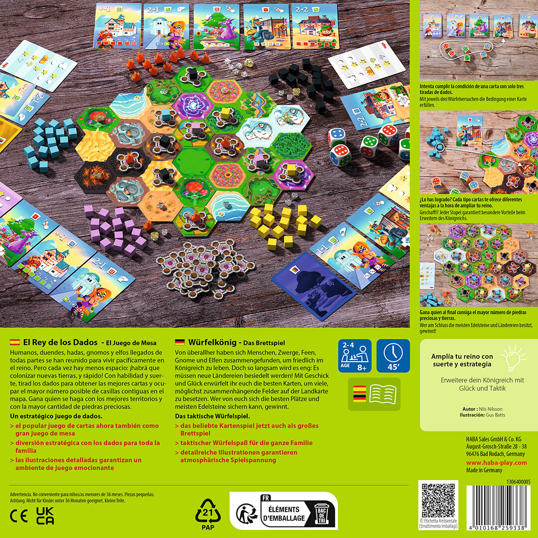 El Rey de los Dados- Juego de Mesa - Imagen 2