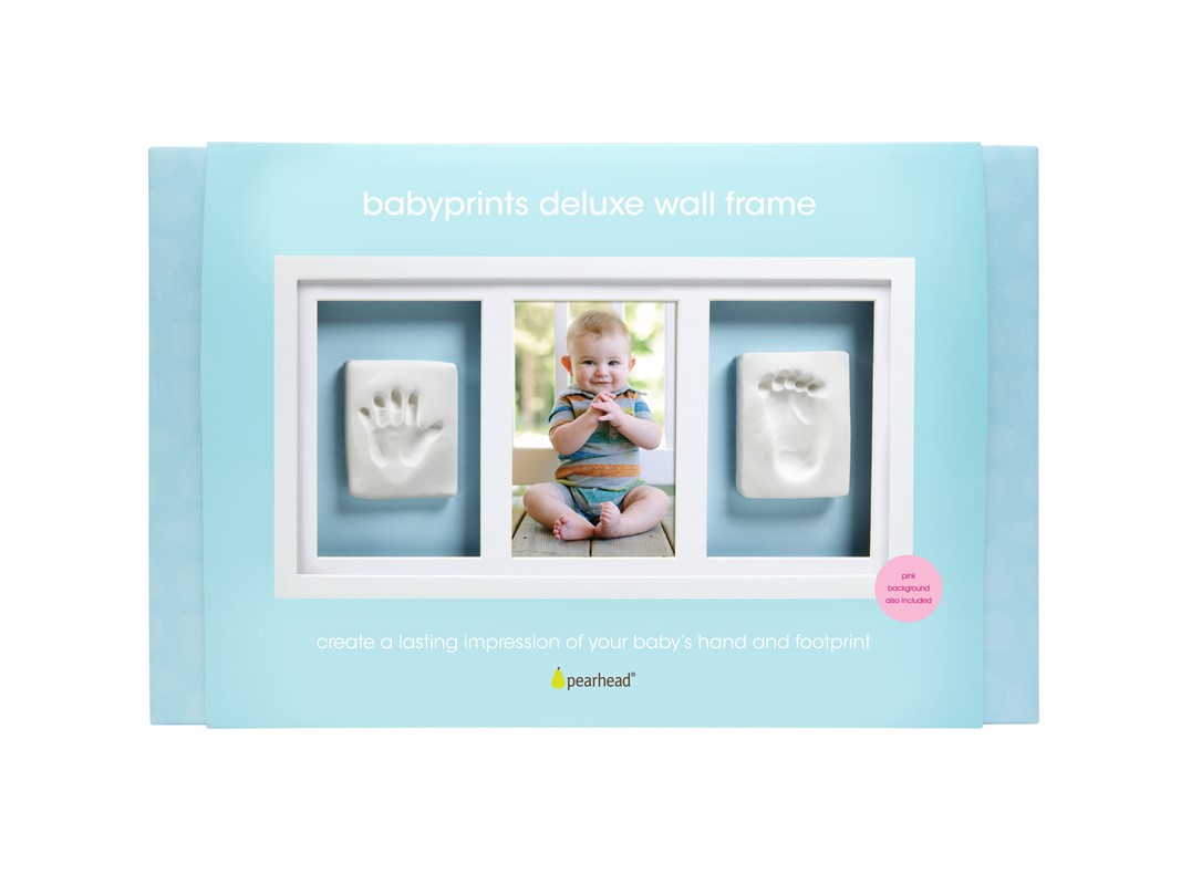 Marco de mesa Babyprints Deluxe Blanca Pear - Imagen 5