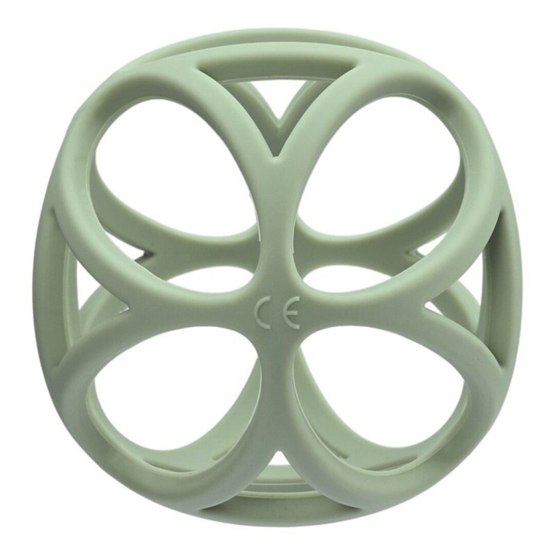 Pelota Sensorial Silicona Verde Little Dutch