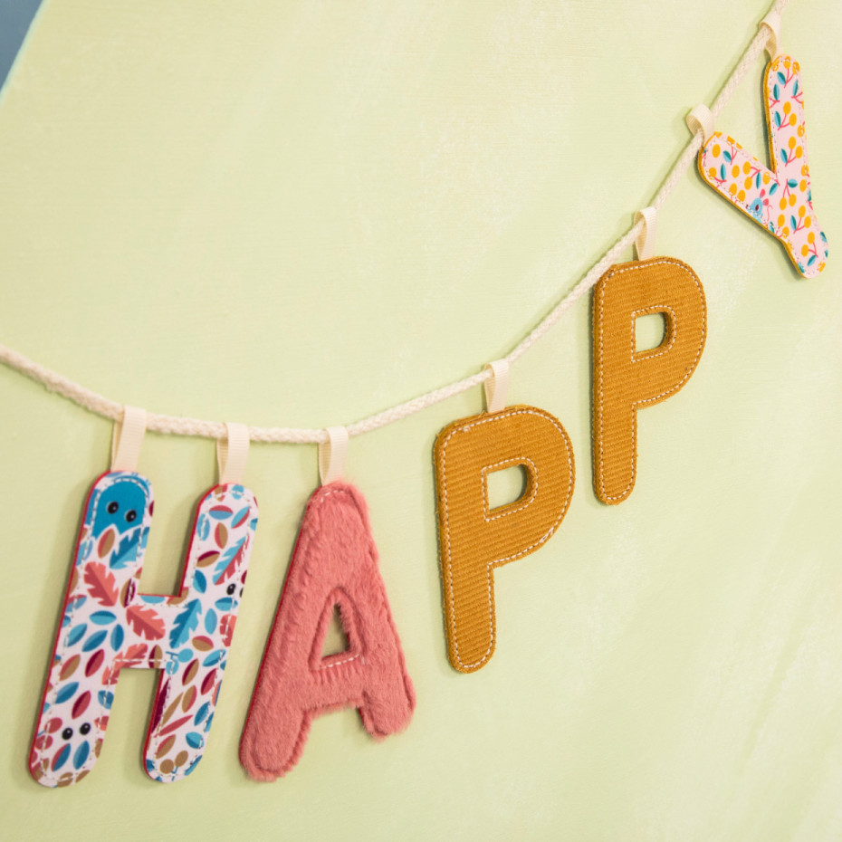 Cuerda con letras de tela para el perro Jules - Imagen 4