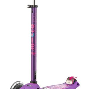 Maxi Micro Deluxe Led Lila (+5 años)