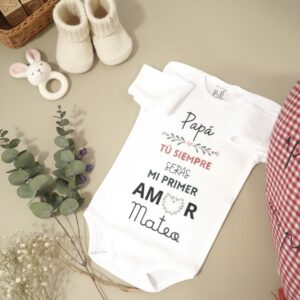 Body o Camiseta personalizada Papá/Mamá Mi primer amor