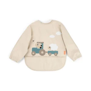Babero con Bolsillo y Mangas - Tiny Farm - Arena