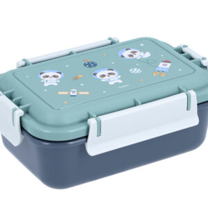 Caja Almuerzo Bento Pandas in the Space