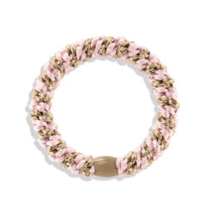 Kknekki Light Pink-Beige Glitter Stripe