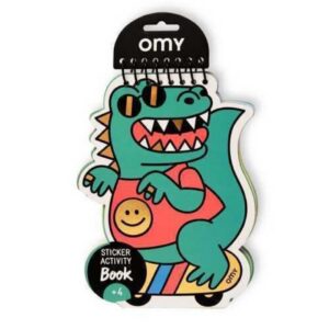 Libreta Omy de Pegatinas Dino