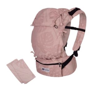 Mochila Portabebés Quokkababy E-Carrier Delicious Pink