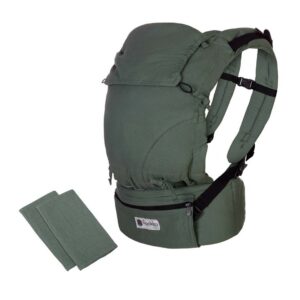 Mochila Portabebés Quokkababy E-Carrier Green Diamond
