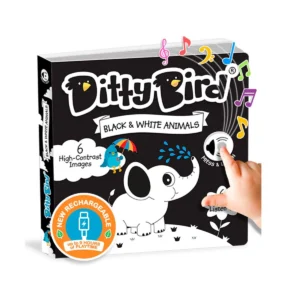 Ditty Bird Black and White Animals