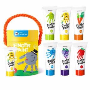 Bote Pintura Dedos (6 uds)