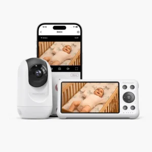Vigilabebés Inteligente Momcozy de 5 Pulgadas con Modo Dual - BM04