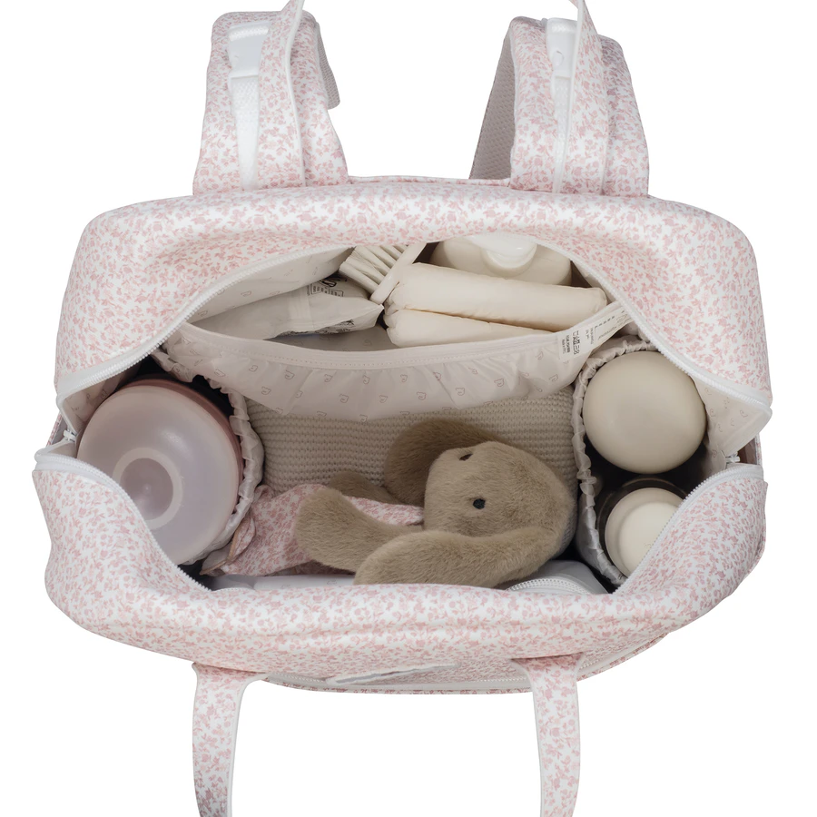 Mochila Maison Tender Flores Piel - Imagen 8