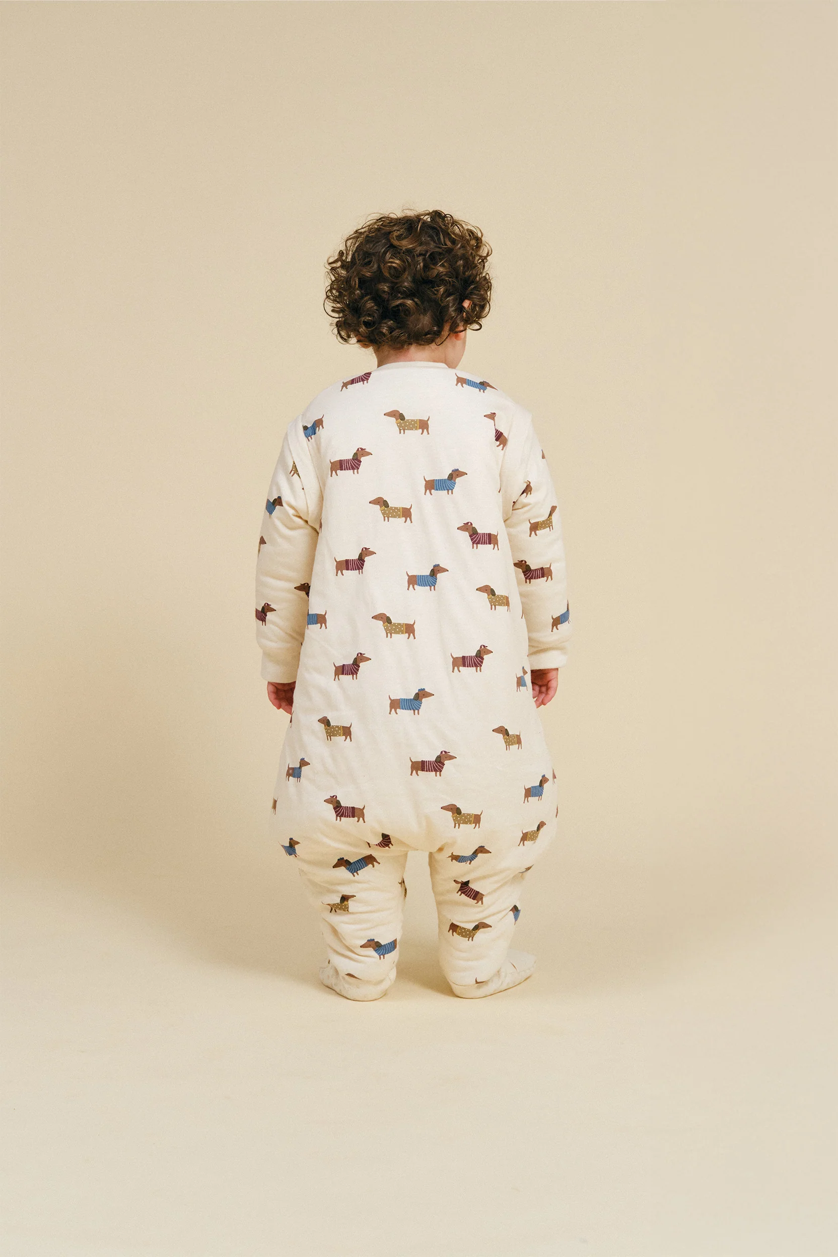 Pijama Manta con calcetines antideslizantes - Fancy Teckels - TOG 2.5 - Imagen 3
