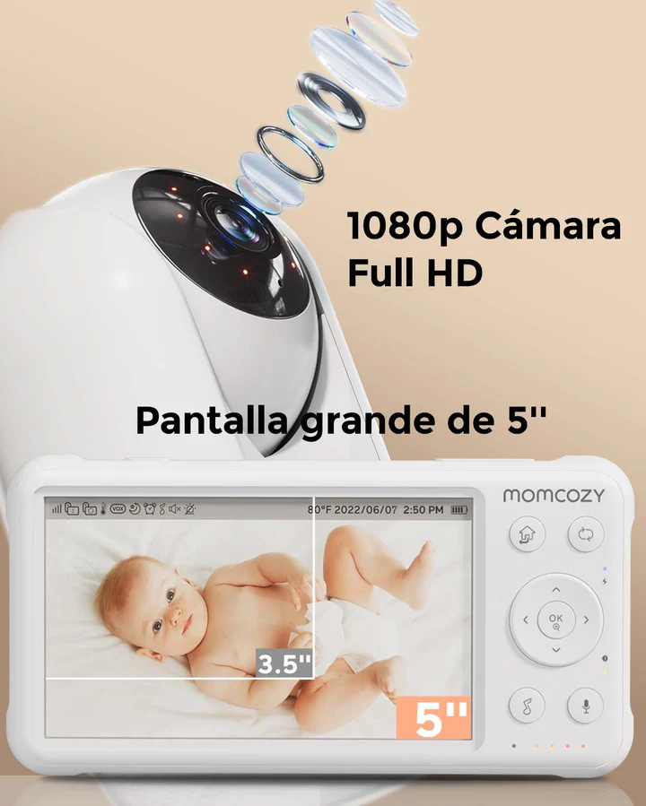Vigilabebés de Alto Rendimiento 1080P BM01 - Imagen 6