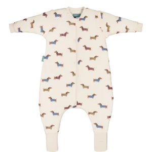 Pijama Manta con calcetines antideslizantes - Fancy Teckels - TOG 2.5