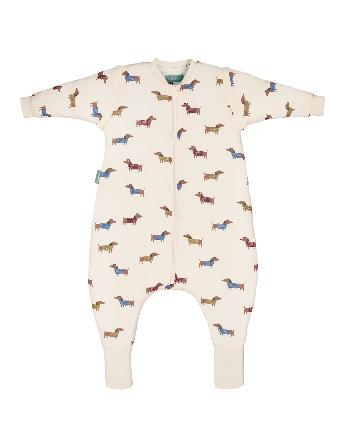 Pijama Manta con calcetines antideslizantes - Fancy Teckels - TOG 2.5